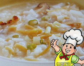 干贝鸡肉粥的做法