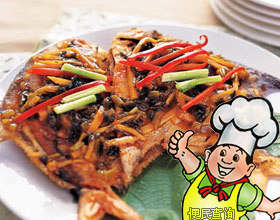 豆鼓蒸鲳鱼的做法