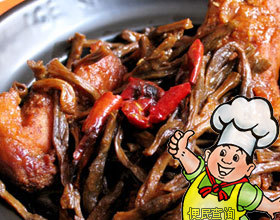 干豇豆烧肉的做法