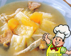 苦瓜鸡汤的做法