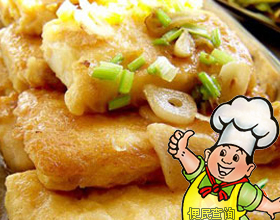 锅塌多维豆腐的做法