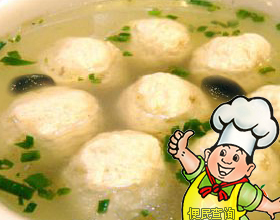 七星丸(肉心鱼丸)的做法