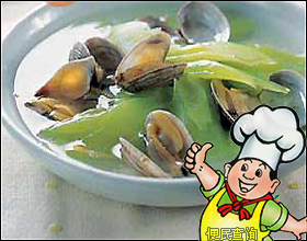 苦瓜文蛤汤的做法