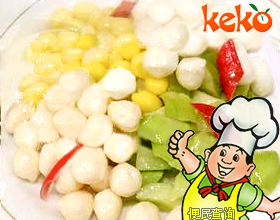 白果虾球的做法