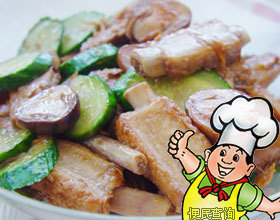 白灵菇清炖排骨