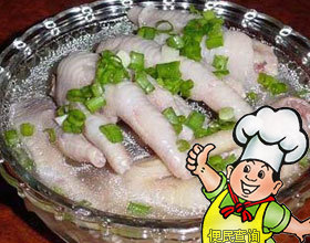 清汤凤足的做法