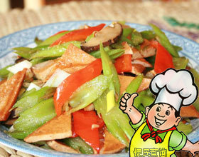 五香西芹的做法