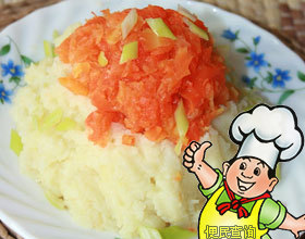 胡萝卜土豆泥汤的做法