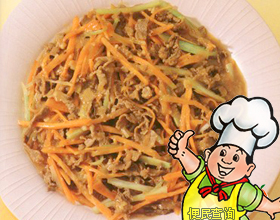 干炒牛肉丝