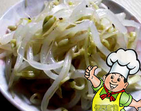 凉拌黄豆芽