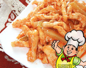 番茄鸡柳的做法