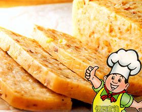 百果蜜糕的做法