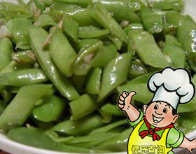 姜末拌豆角的做法