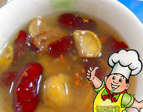 桂花栗子羹的做法