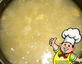 西米银耳羹的做法