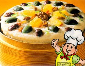 百果松糕的做法