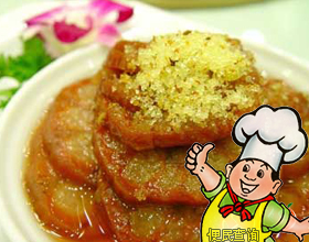 桂花糯米藕的做法