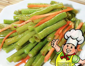 椒油豇豆的做法