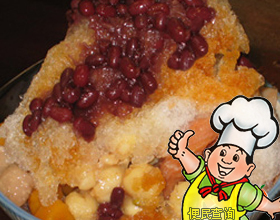 自制红豆冰的做法