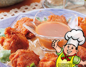 炸虾酱鸡块