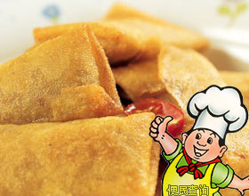 韭黄素春卷的做法