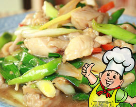 葱段生煎鸡的做法