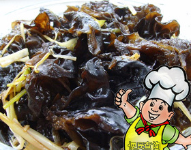 葱烧木耳的做法