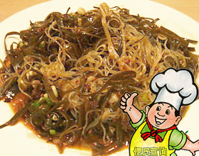 粉丝拌海带丝的做法