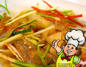 松脆海蜇的做法