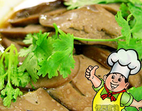 凉拌猪肝的做法