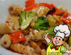 酸辣鱿鱼片的做法