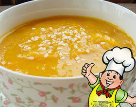 奶油南瓜粥的做法