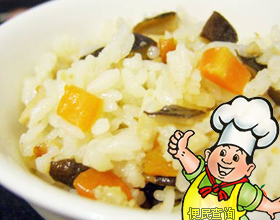 香菇薏米饭的做法