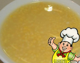 参姜小米粥的做法
