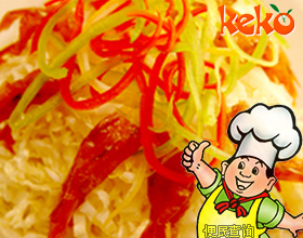 拌酸辣白菜心的做法