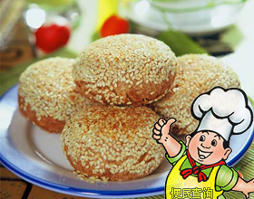 芝麻烧饼的做法