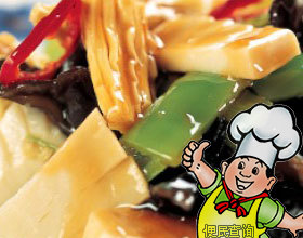 炒素什锦的做法