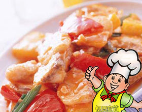 茄汁菠萝鱼的做法