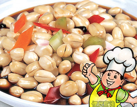 陈醋花生米的做法