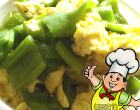 青椒炒蛋的做法