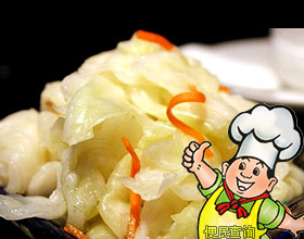 香拌卷心菜的做法