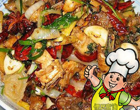 油泼仔鸡块