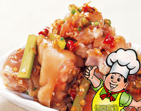 香辣猪蹄的做法