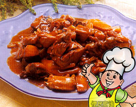 红烧鸡块