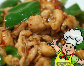 豉椒鸡片的做法