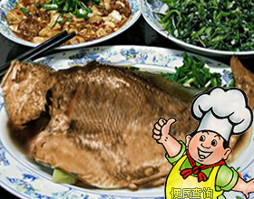 炖开片鱼的做法