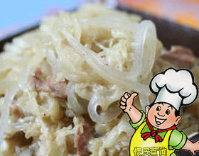 猪肉炖粉条的做法