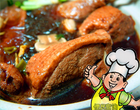 炖什锦野鸭的做法