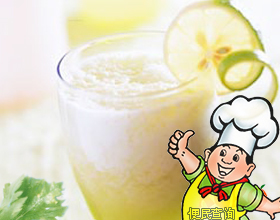 菠萝芹菜汁的做法