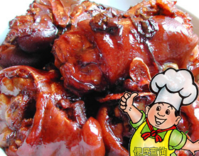 走油猪蹄的做法